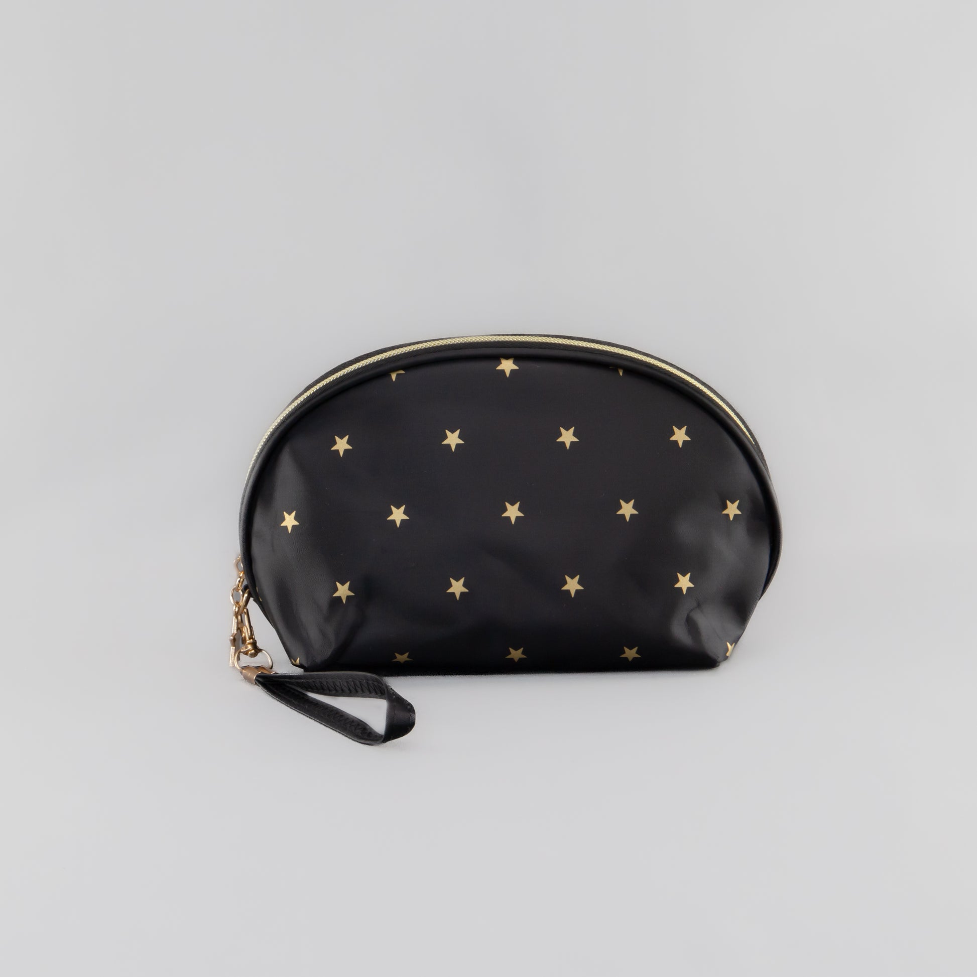 Geantă cosmetice cu imprimeu de steluțe - Negru