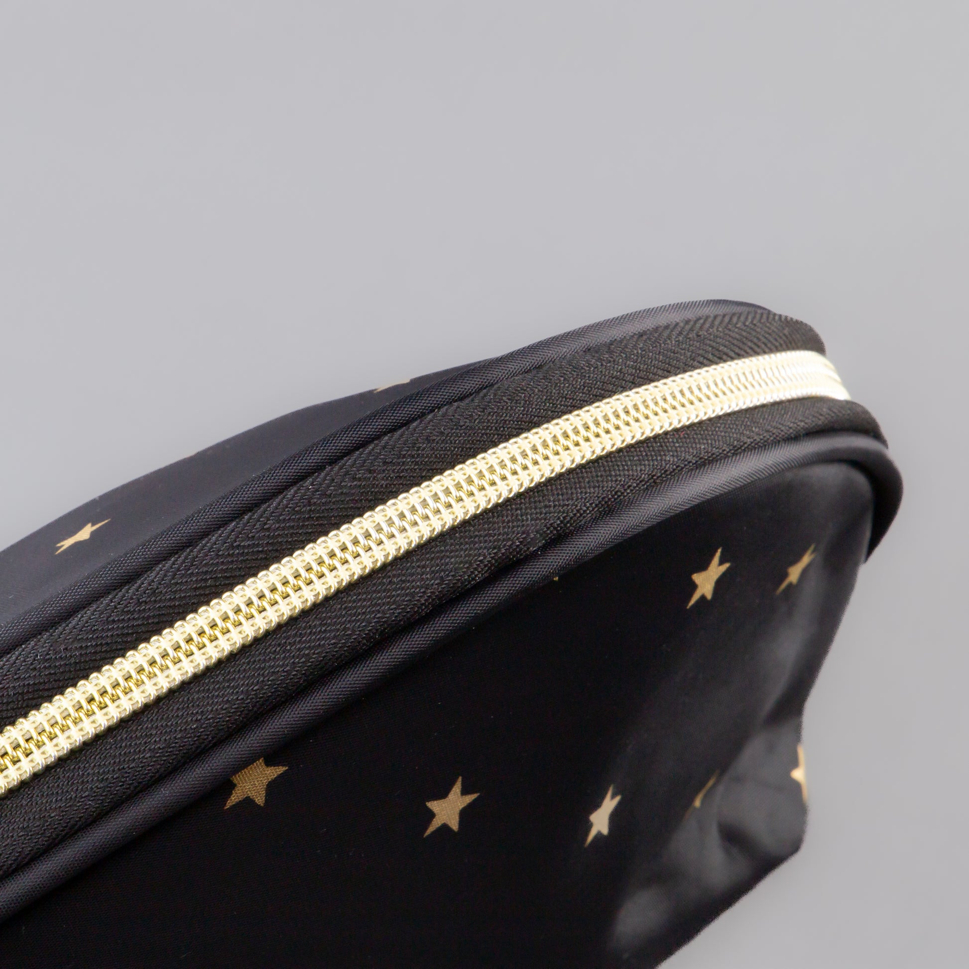 Geantă cosmetice cu imprimeu de steluțe - Negru