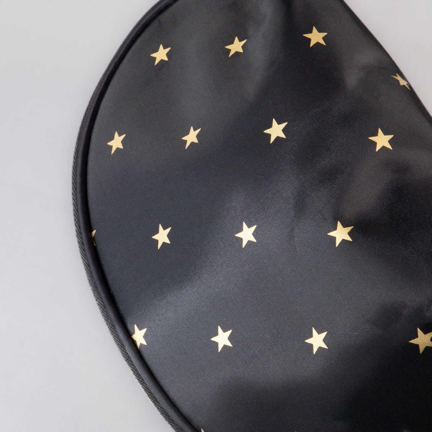 Geantă cosmetice cu imprimeu de steluțe - Negru