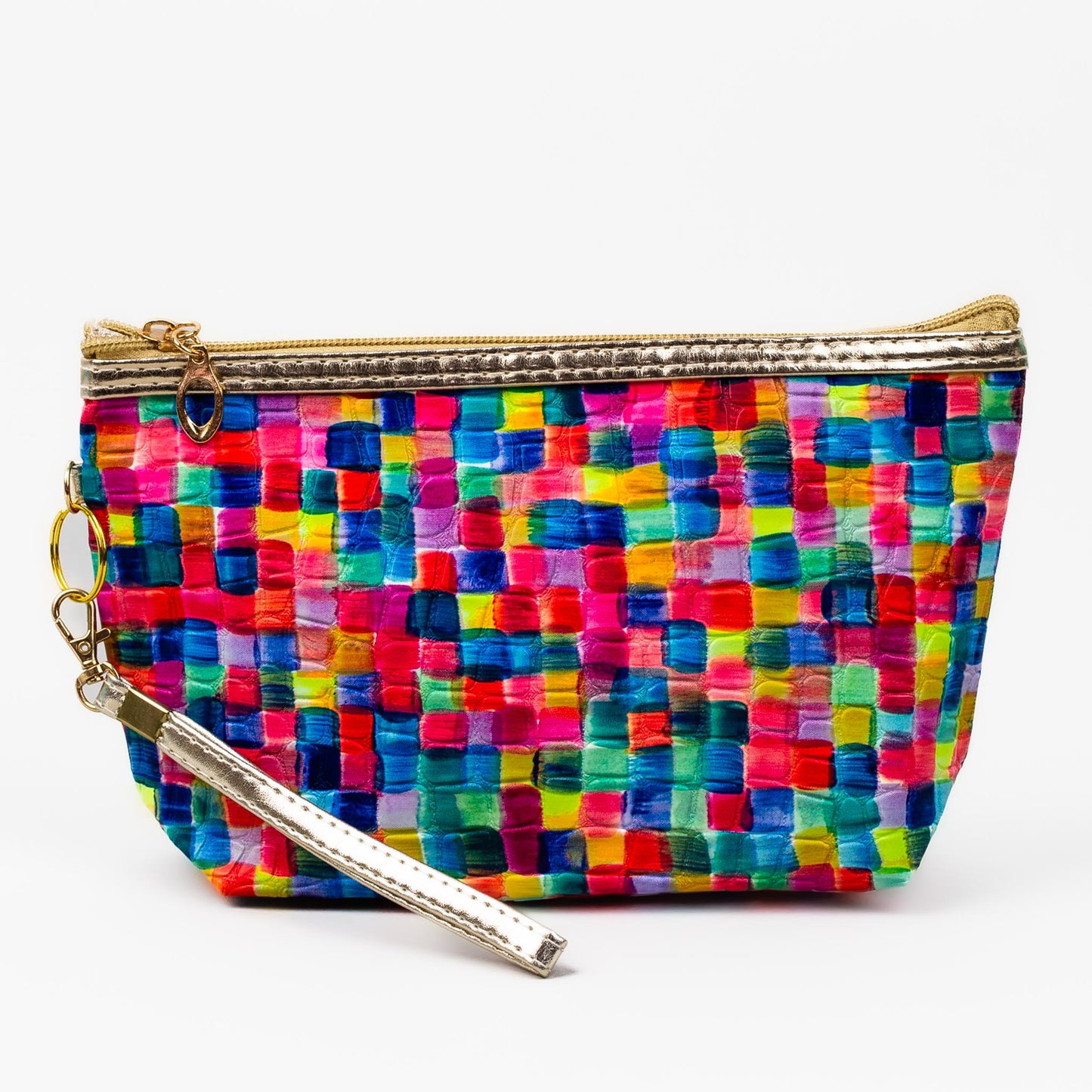 Geantă cosmetice cu imprimeu mozaic - Multicolor 2