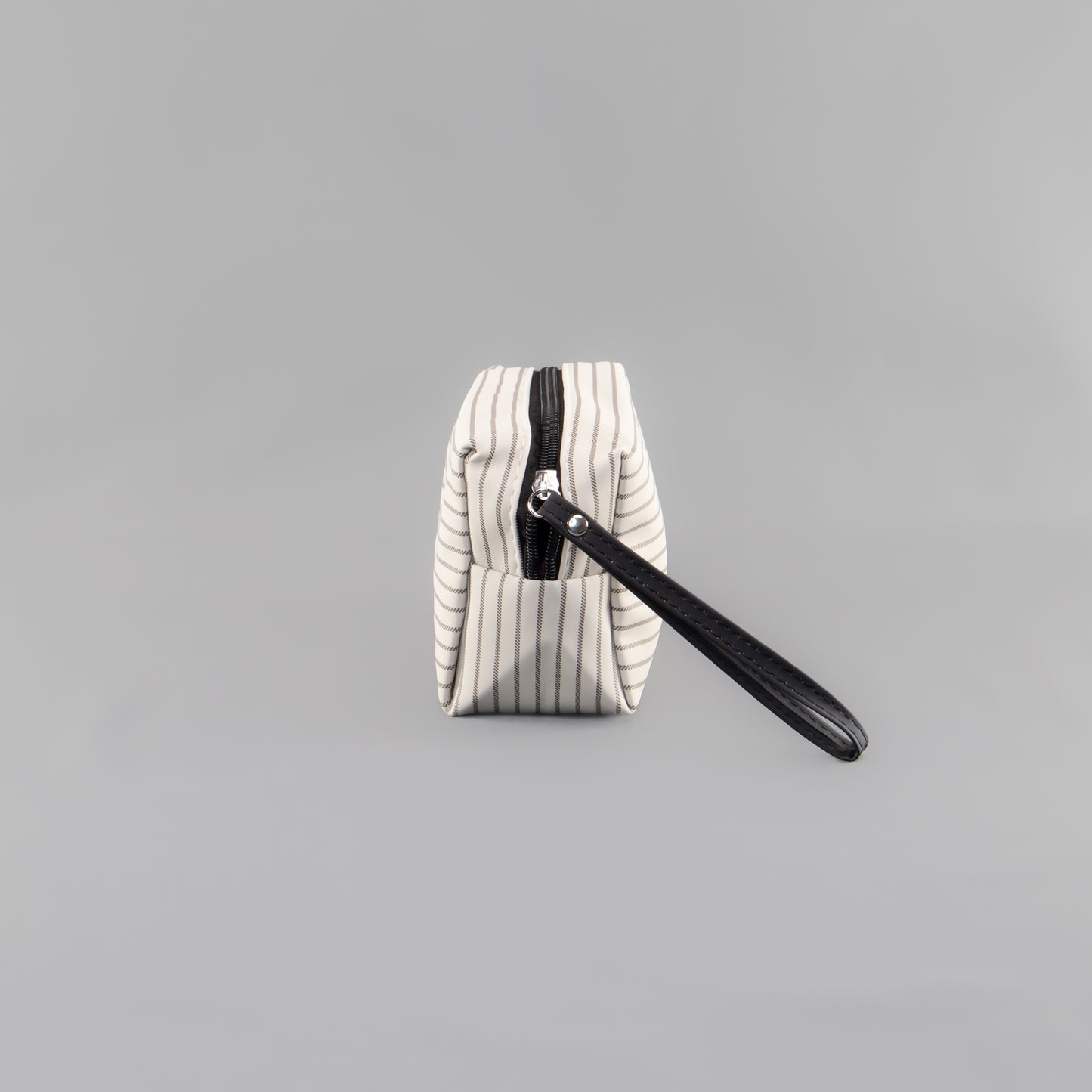 Geantă cosmetice Dungi Chic - Crem