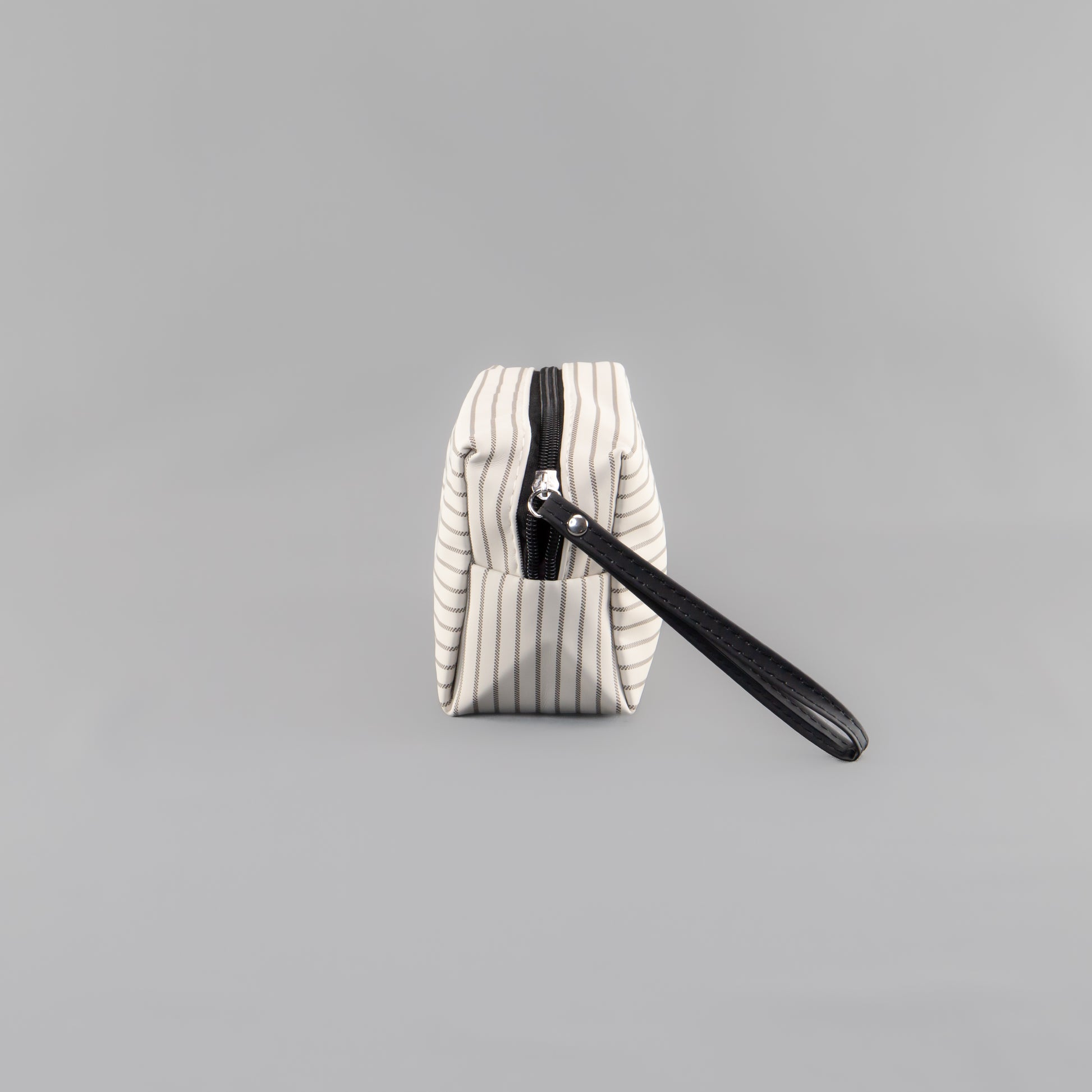 Geantă cosmetice Dungi Chic - Crem