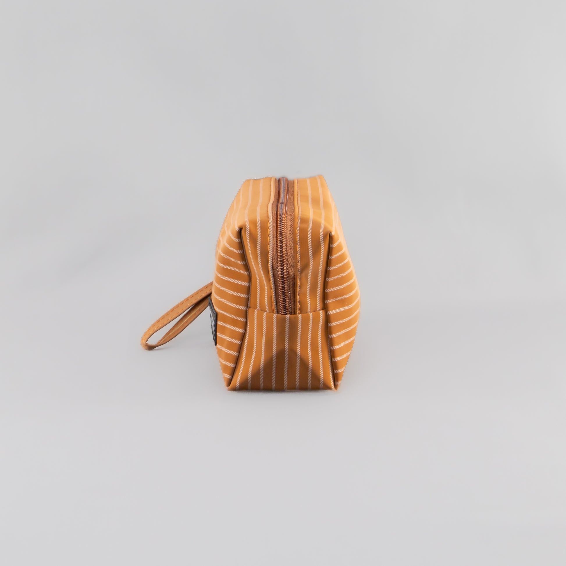 Geantă cosmetice Dungi Chic - Maro