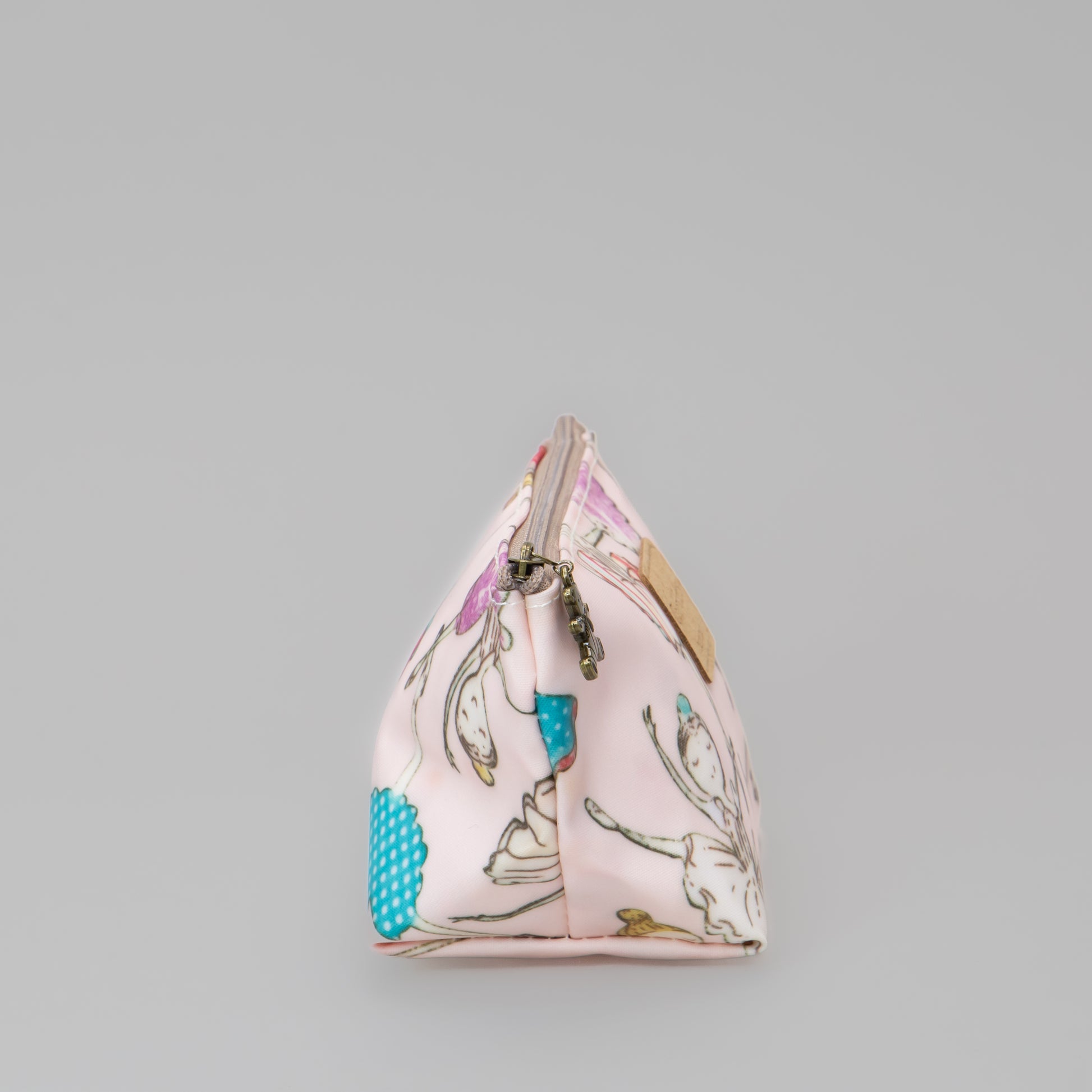 Geantă cosmetice Eden cu imprimeu balerină - Roz