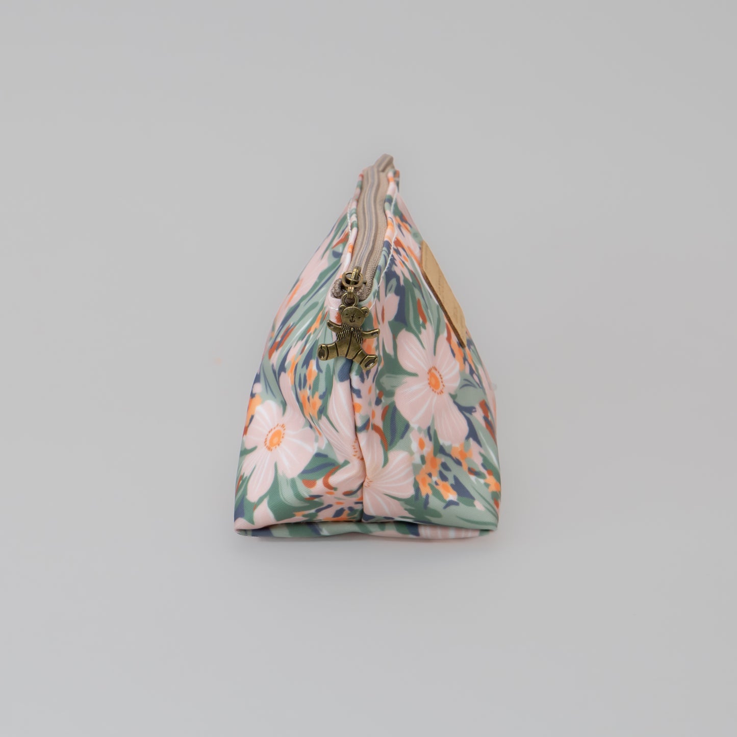 Geantă cosmetice Eden cu imprimeu floral - Roz, Verde