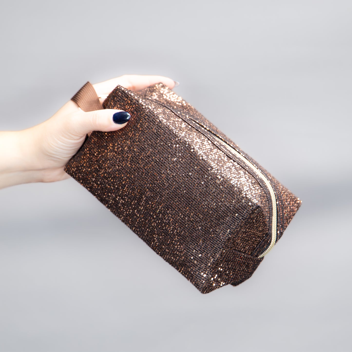 Geantă cosmetice Efect Stelar - Maro