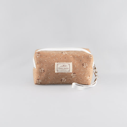 Geantă cosmetice Flower Garden - Maro