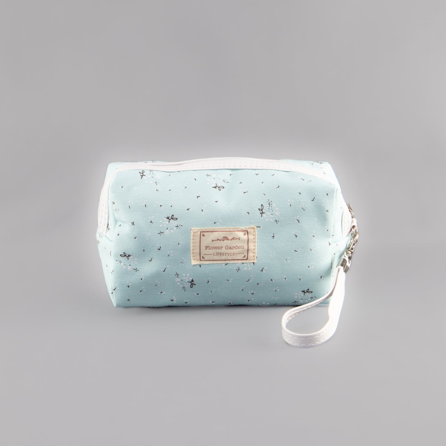 Geantă cosmetice Flower Garden - Turcoaz