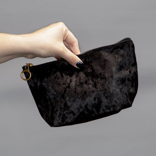 Geantă cosmetice Velvet Luxe - Negru