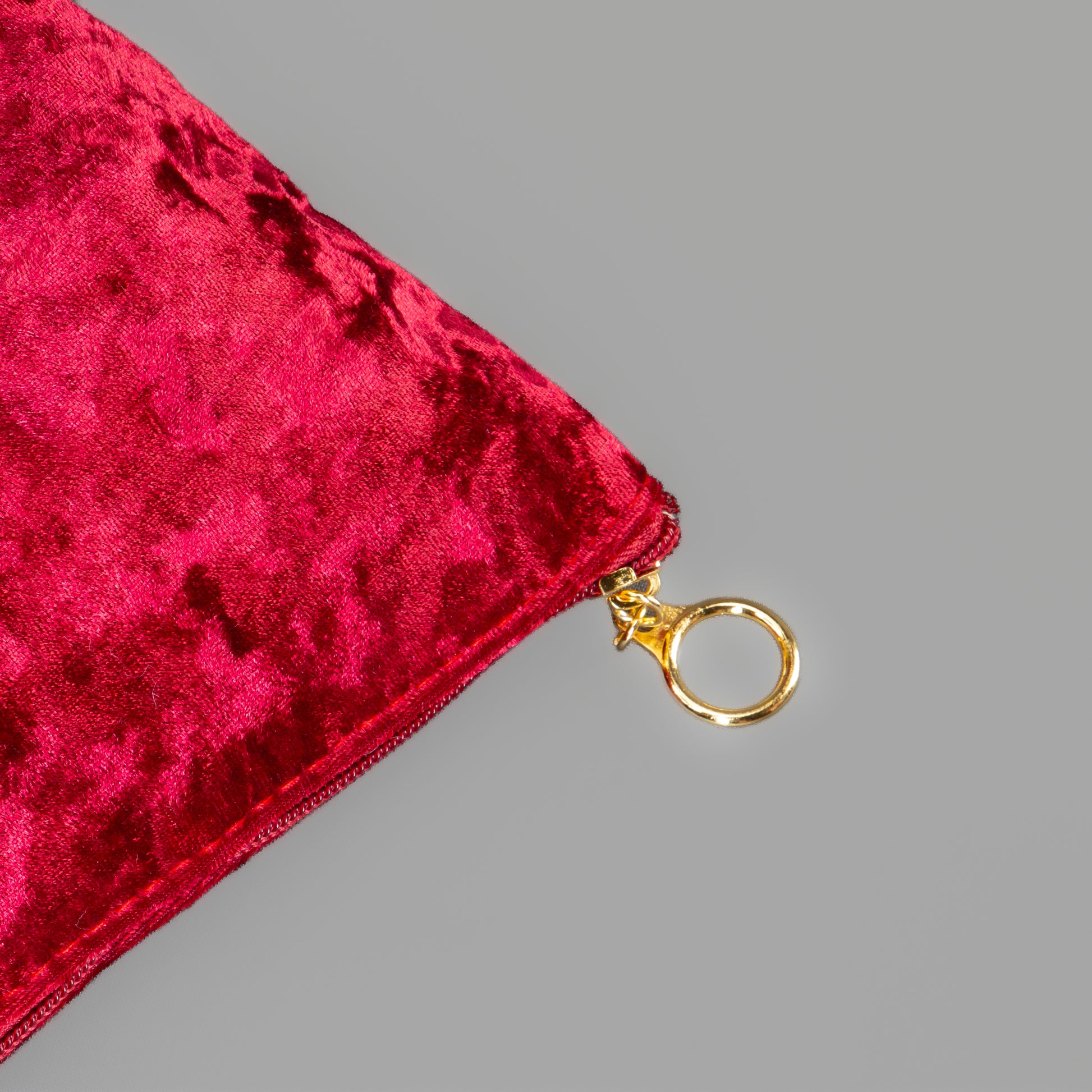 Geantă cosmetice Velvet Luxe - Roșu