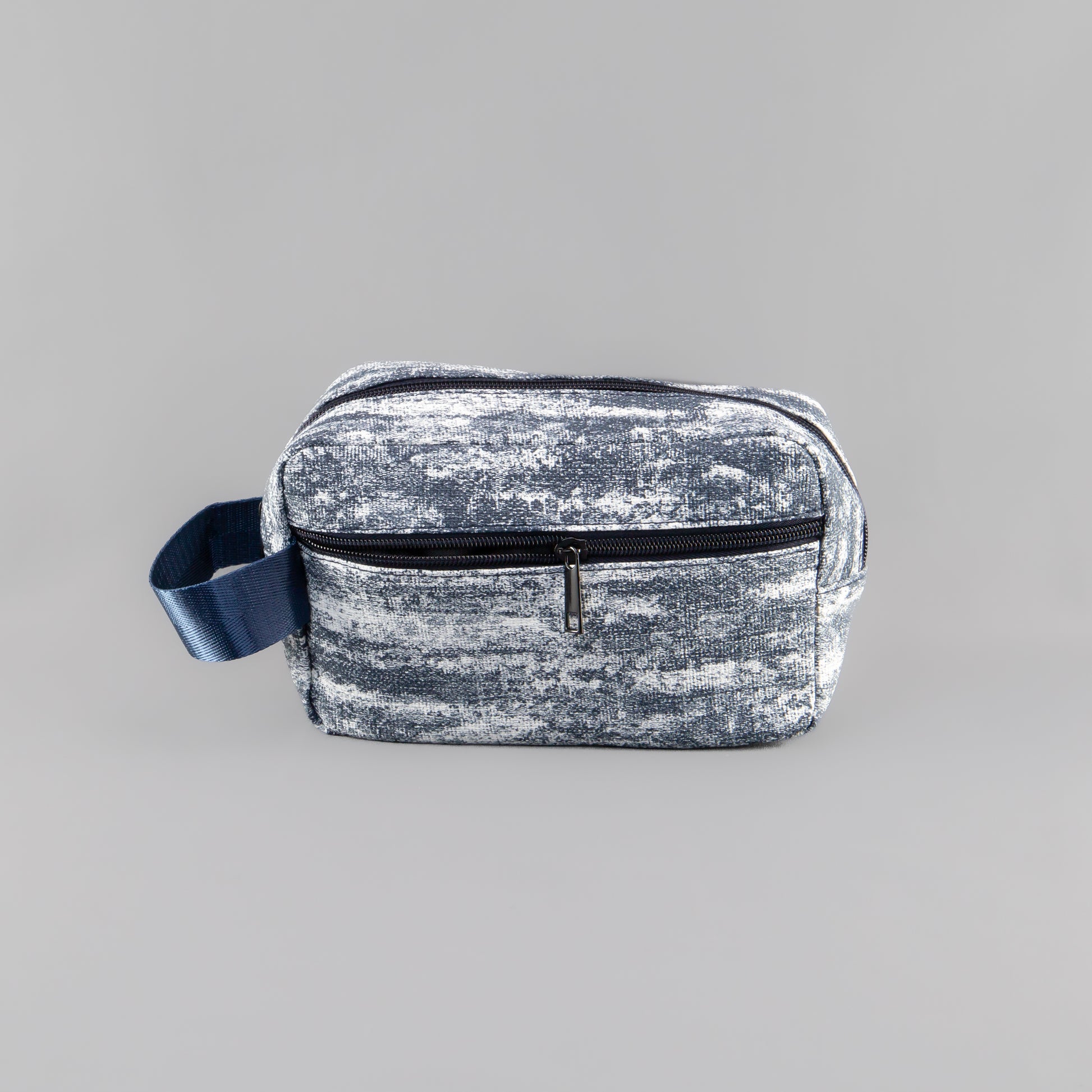 Geantă cosmetice Vibe camuflaj - Albastru