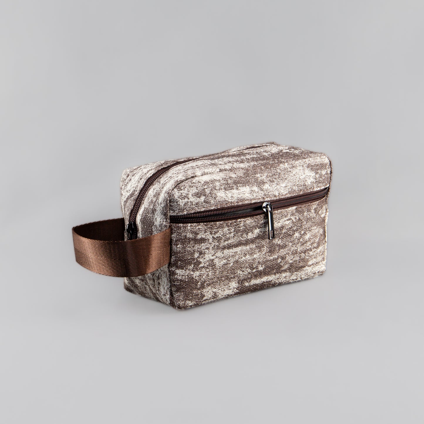 Geantă cosmetice Vibe camuflaj - Maro