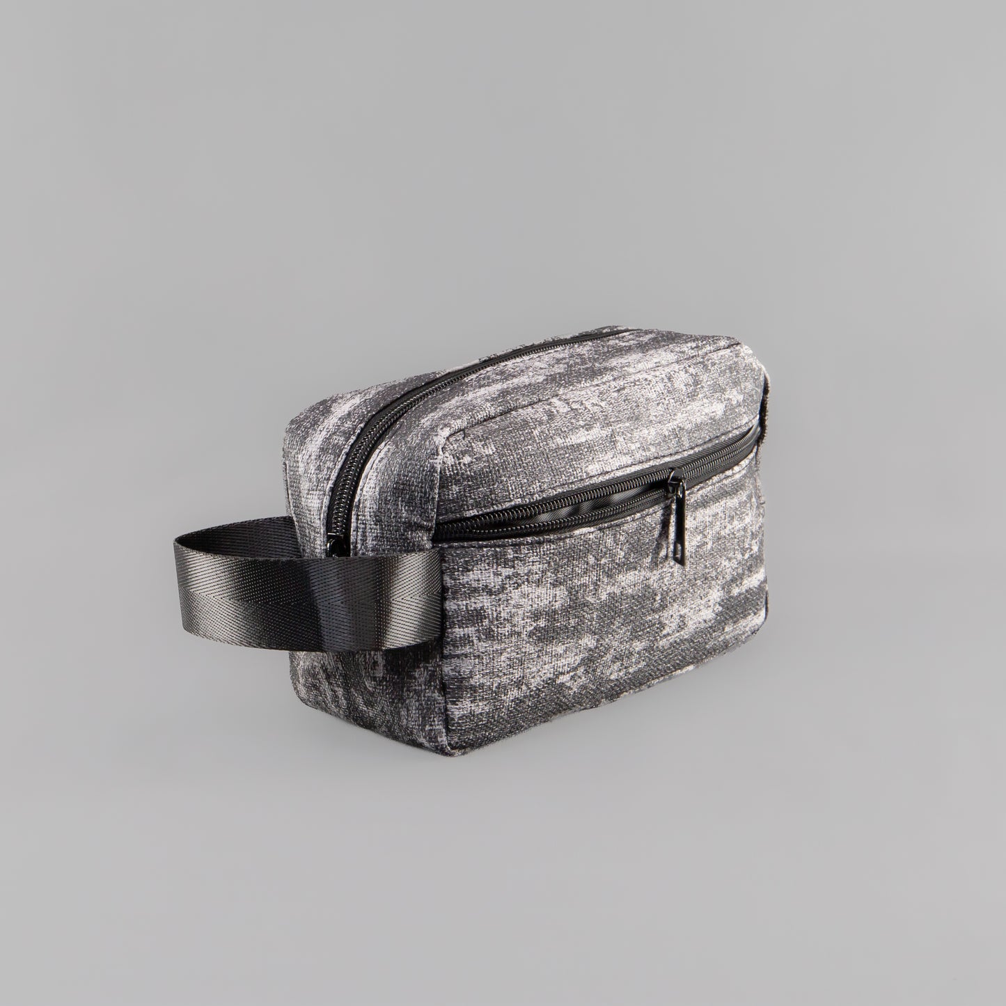 Geantă cosmetice Vibe camuflaj - Negru