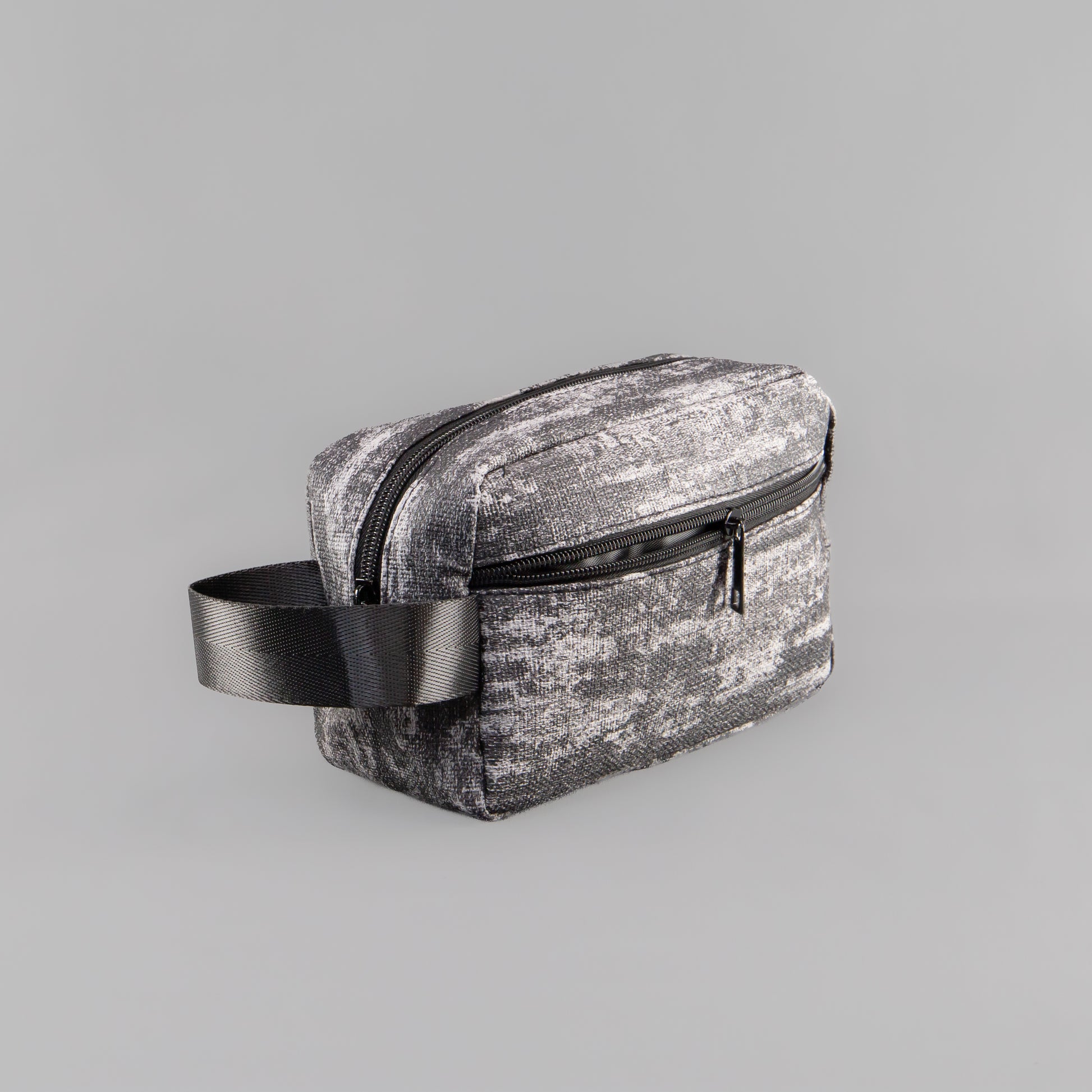 Geantă cosmetice Vibe camuflaj - Negru