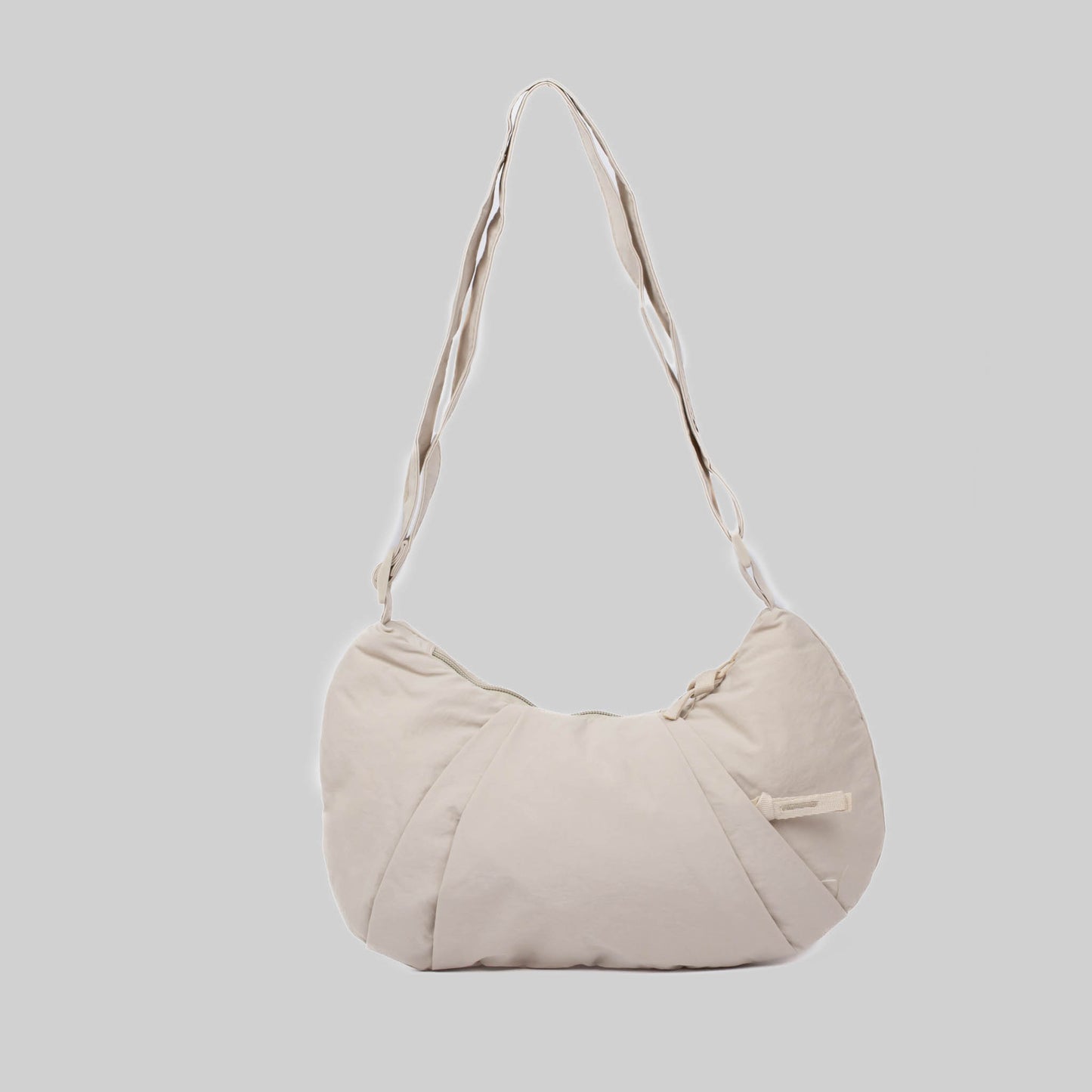 Geantă crossbody comfort - Bej Alb