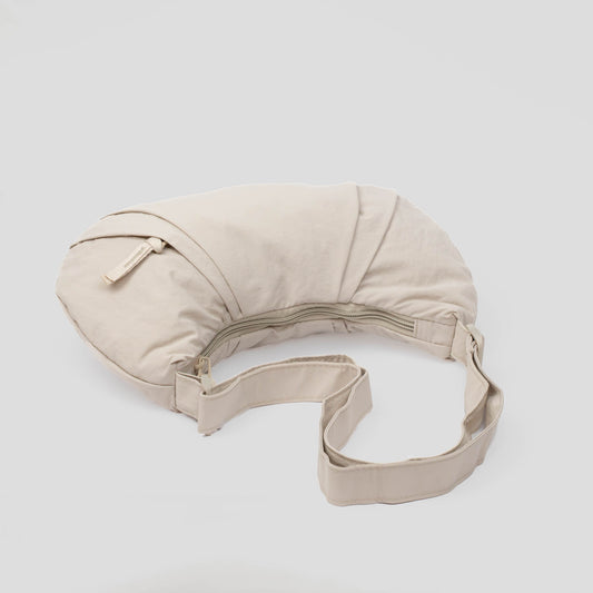 Geantă crossbody comfort - Bej Alb