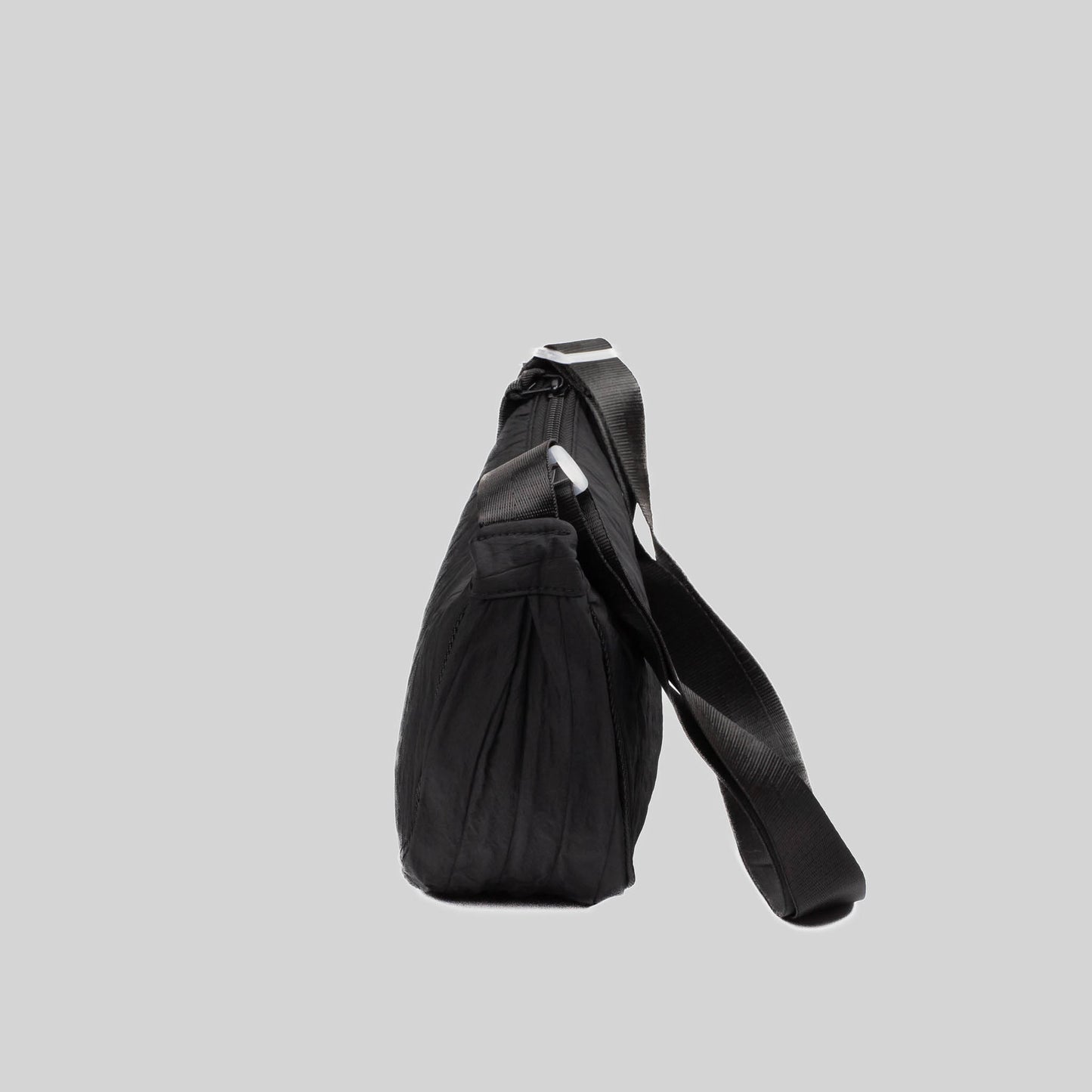 Geantă crossbody semilună - Negru