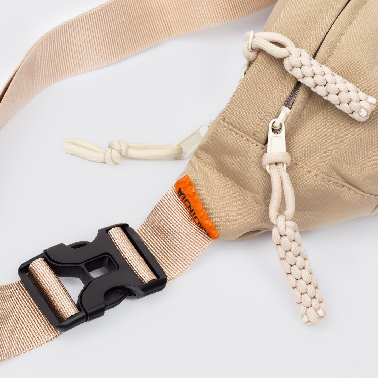 Geantă crossbody tip borsetă - Bej