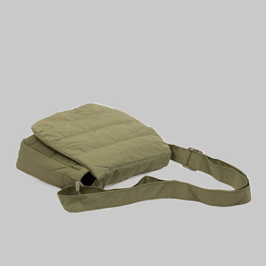 Geantă matlasată casual - Verde Oliva