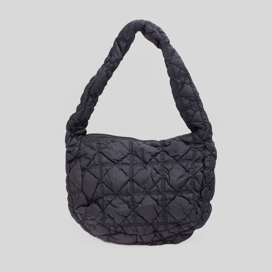 Geantă matlasată comfort - Negru
