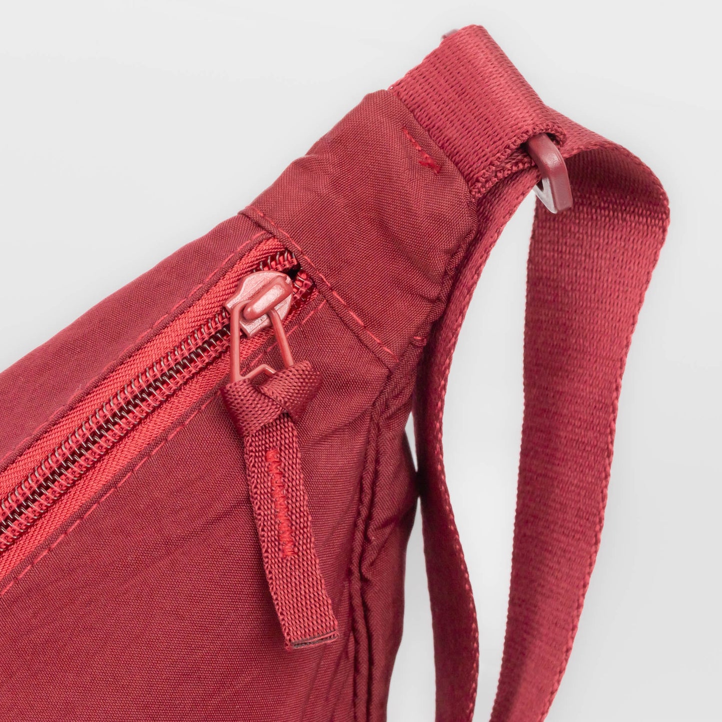 Geantă semilună comfort - Bordo