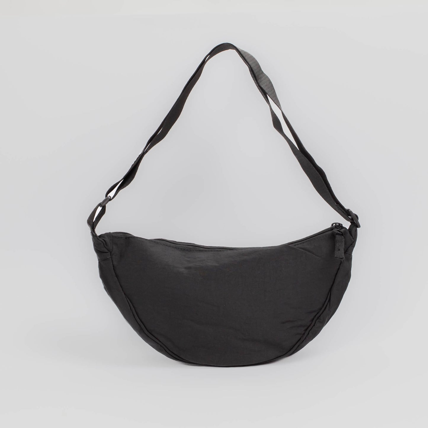 Geantă semilună comfort - Negru