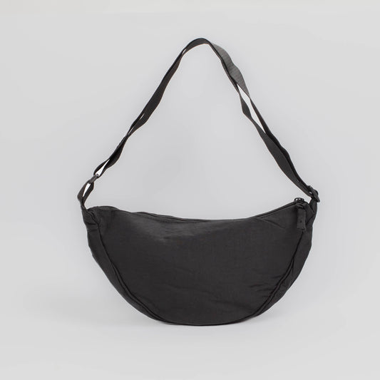 Geantă semilună comfort - Negru