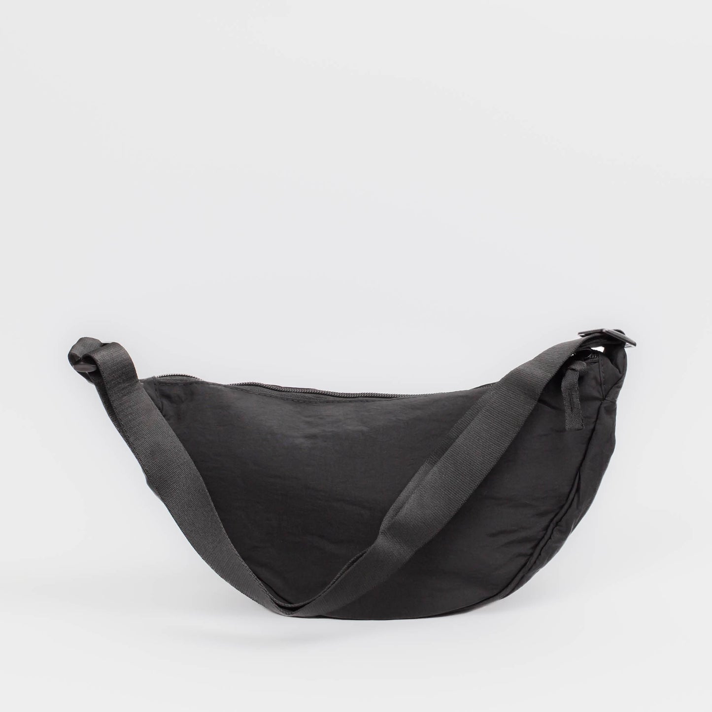 Geantă semilună comfort - Negru