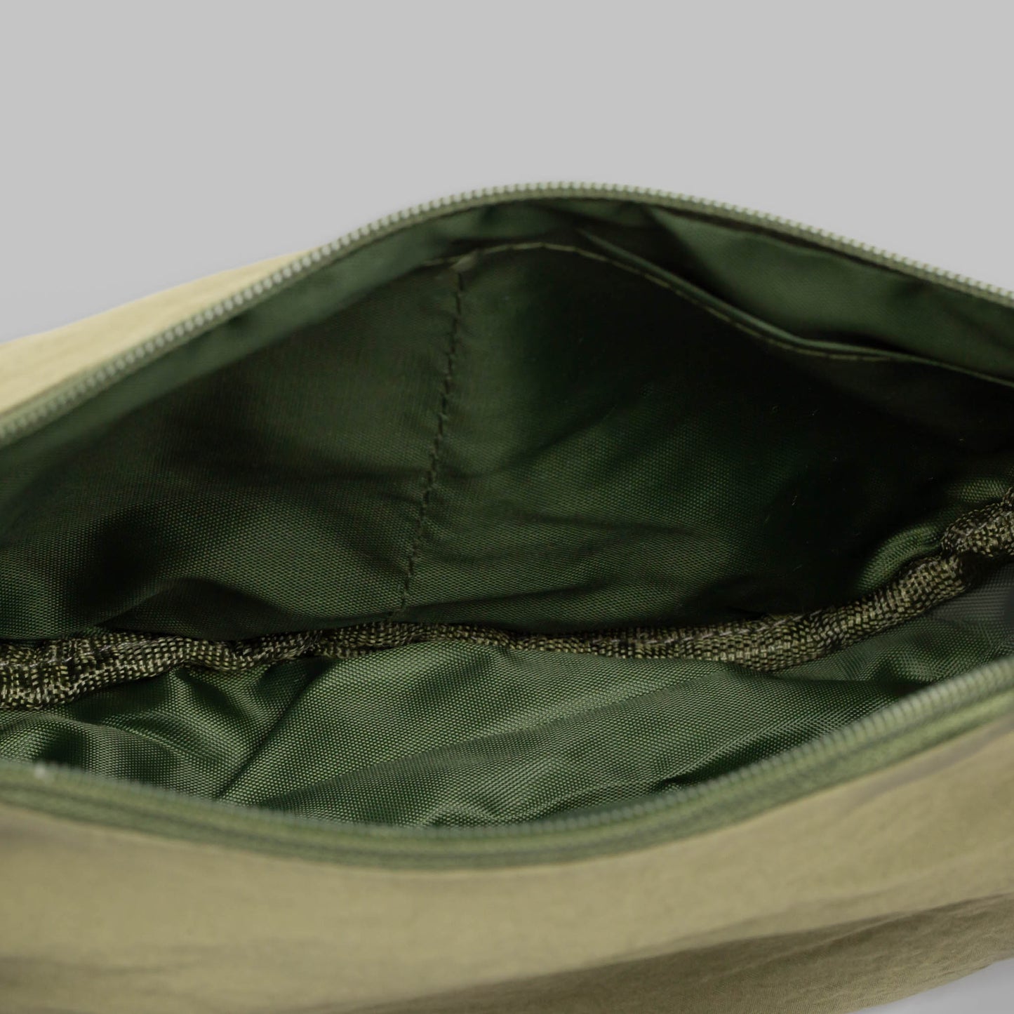 Geantă semilună comfort - Verde
