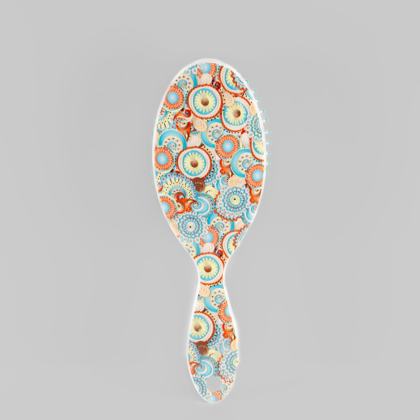 Peria de păr ovală Artisan Spirit - Albastru, Portocaliu