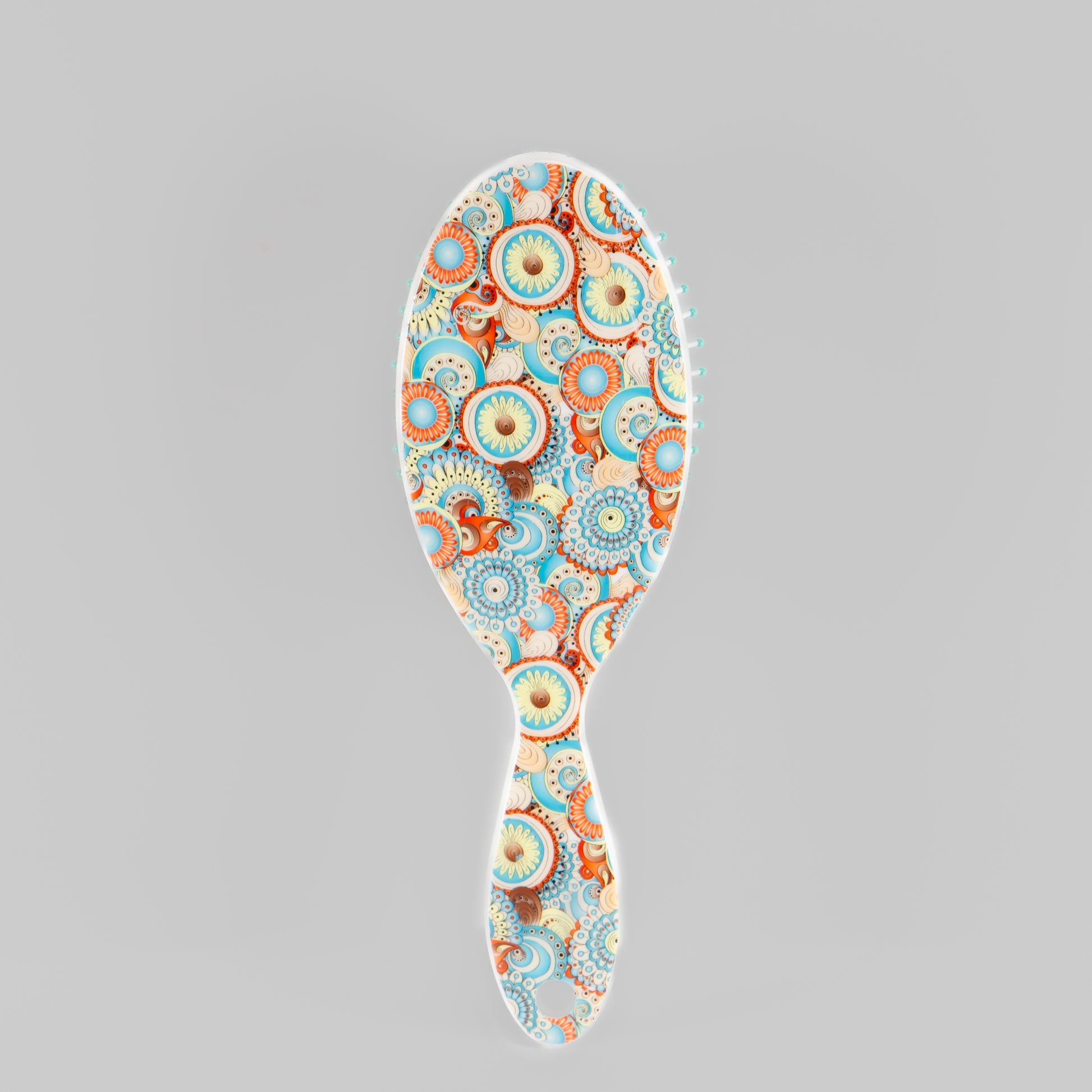 Peria de păr ovală Artisan Spirit - Albastru, Portocaliu