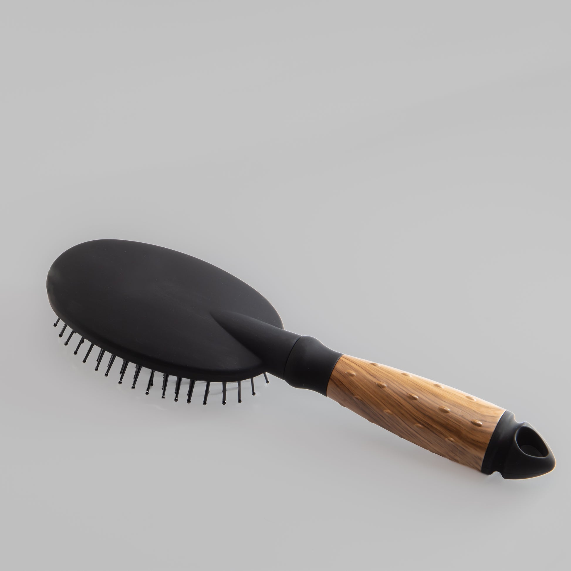 Perie de păr ovală cu textură mată - Căprui