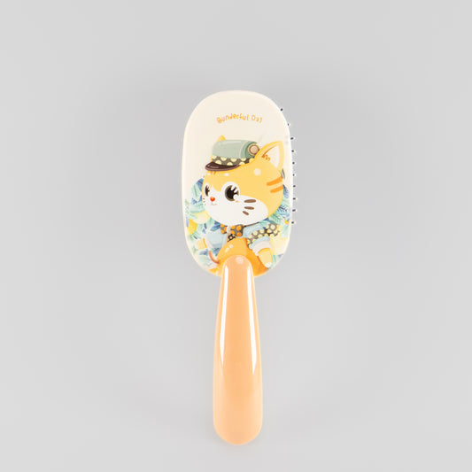 Perie de păr ovală Purr-fect - Portocaliu
