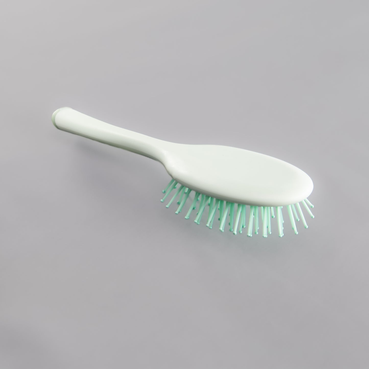 Perie de păr ovală Soft Touch - Verde