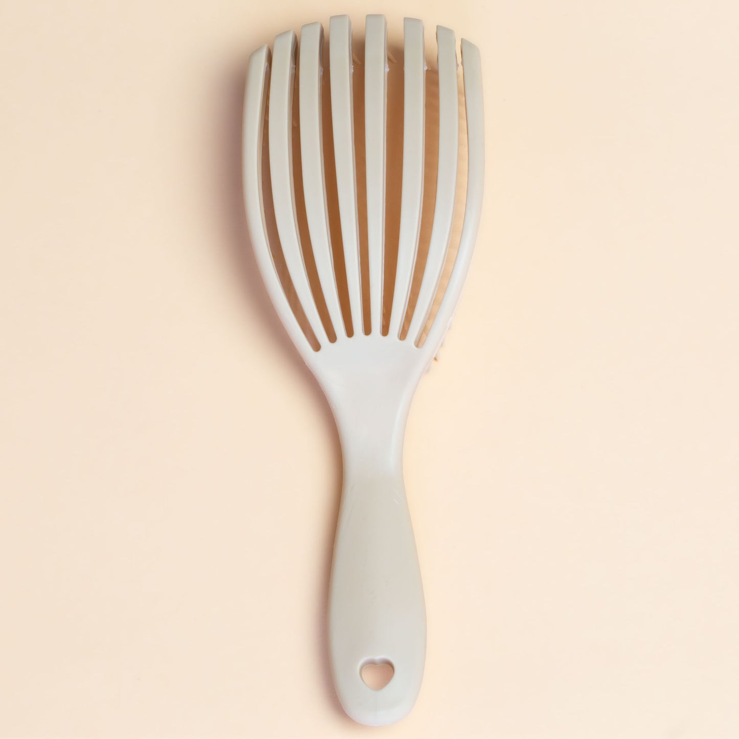 Perie flexibilă pentru descurcarea părului, comodă pentru scalp - Crem