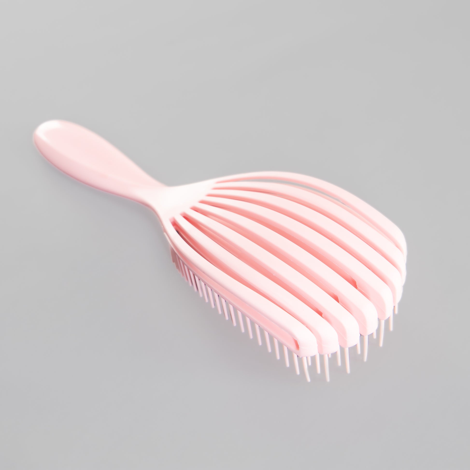 Perie flexibilă pentru descurcarea părului, mare - Roz