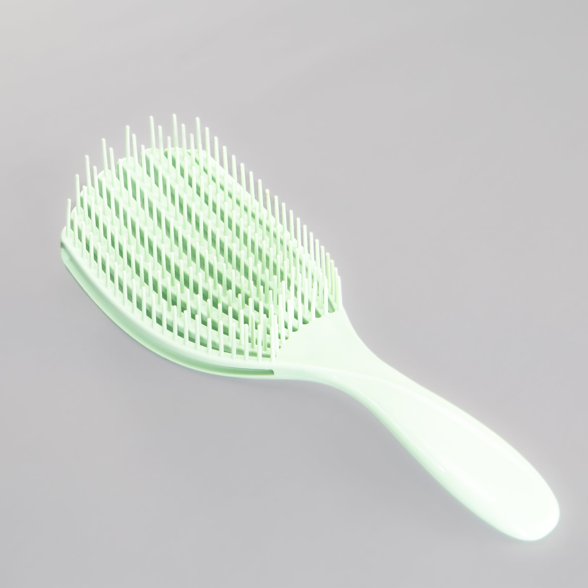 Perie flexibilă pentru descurcarea părului, mare - Verde