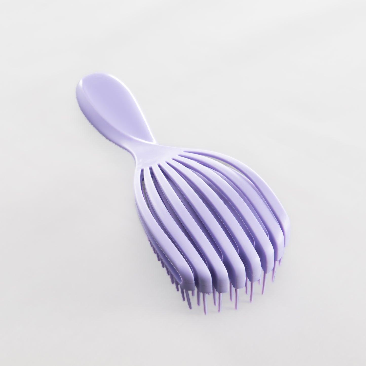 Perie flexibilă pentru descurcarea părului, mică - Mov