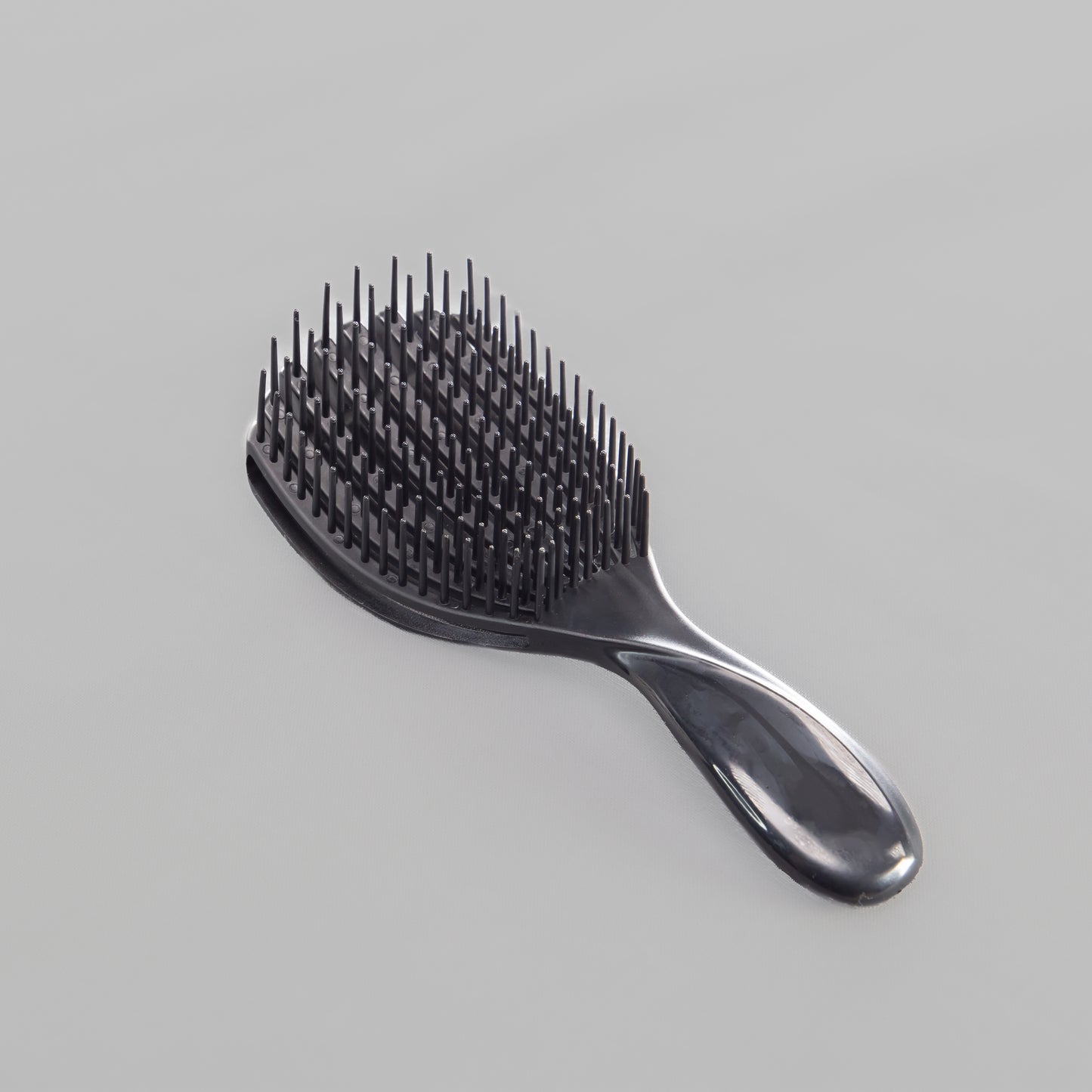 Perie flexibilă pentru descurcarea părului, mică - Negru