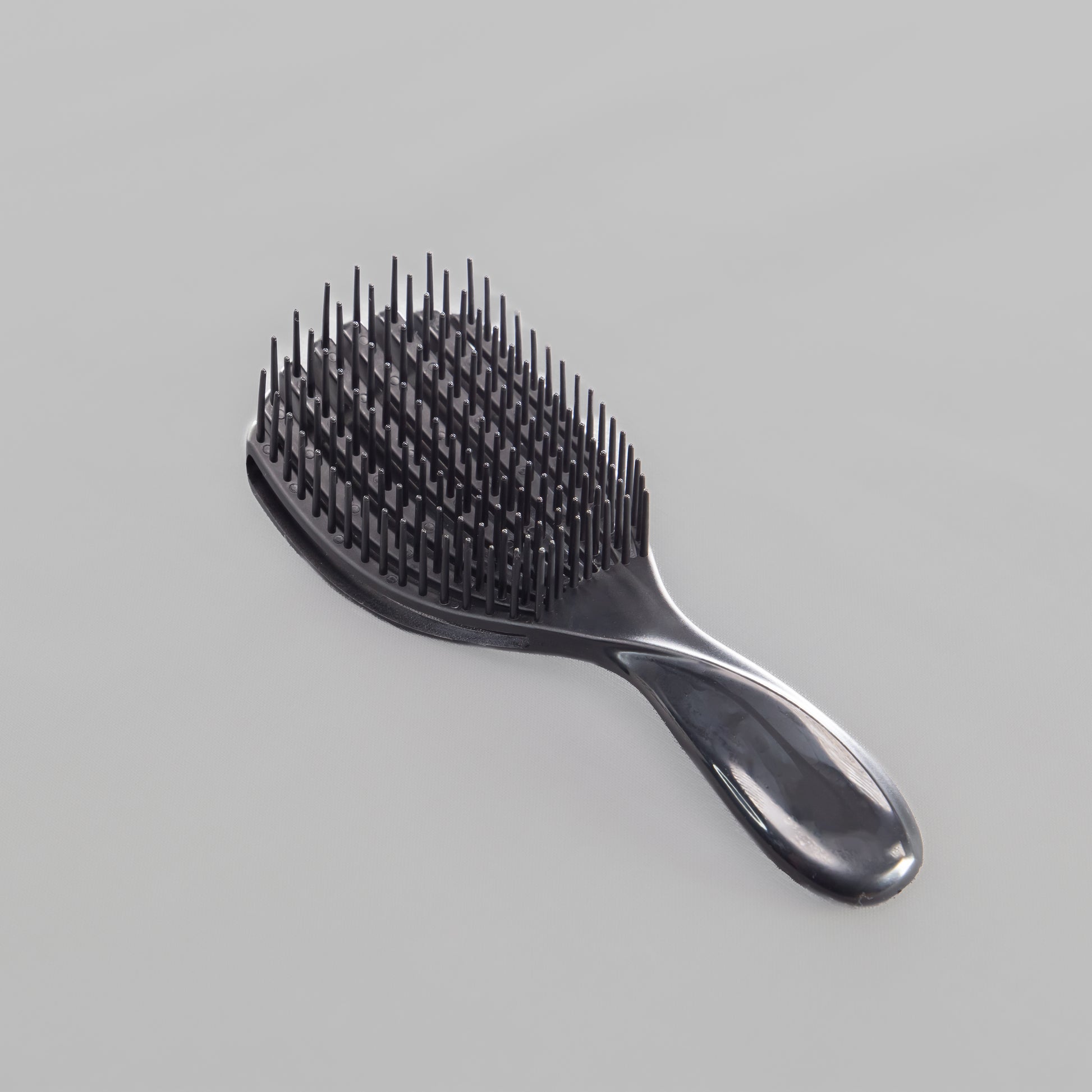 Perie flexibilă pentru descurcarea părului, mică - Negru