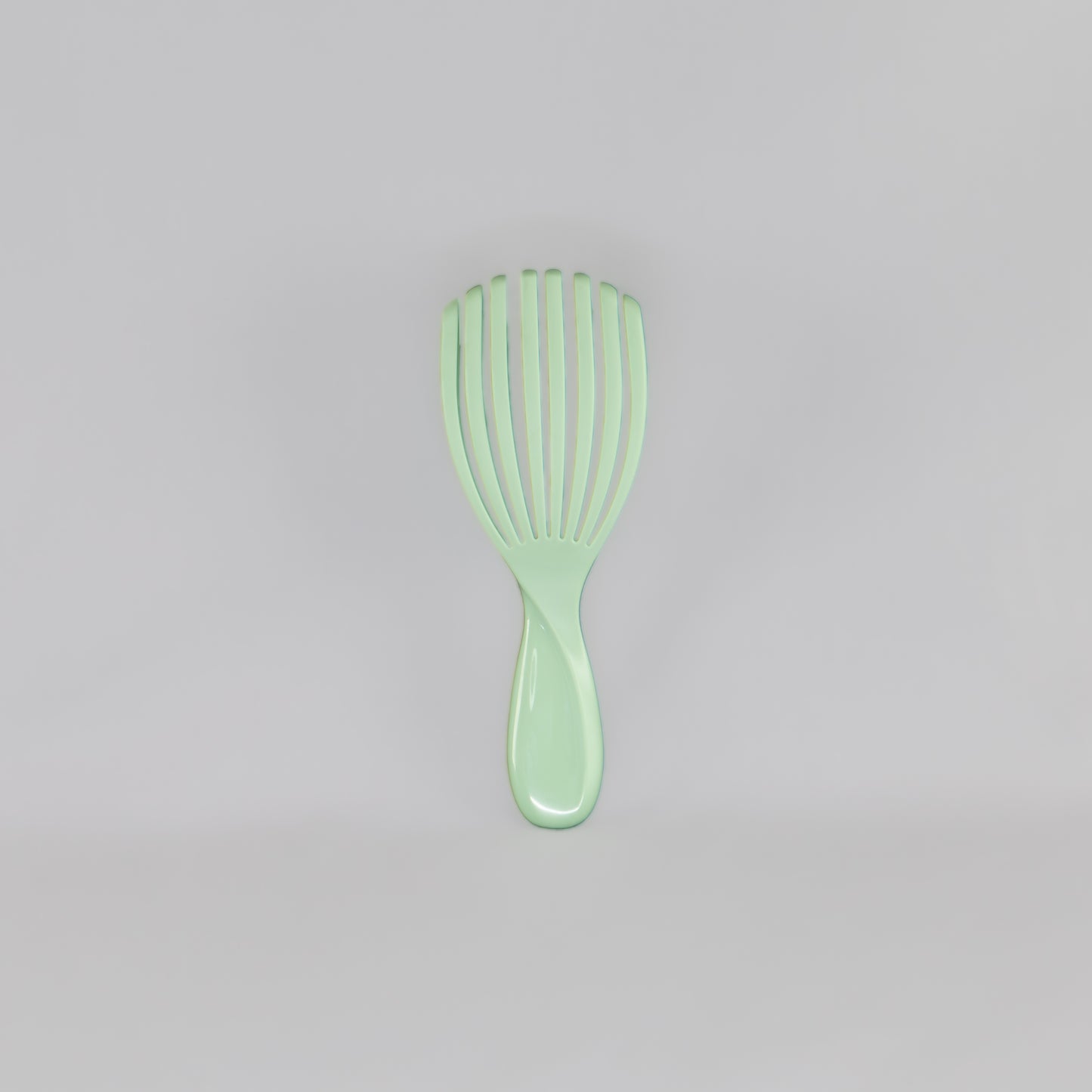 Perie flexibilă pentru descurcarea părului, mică - Verde