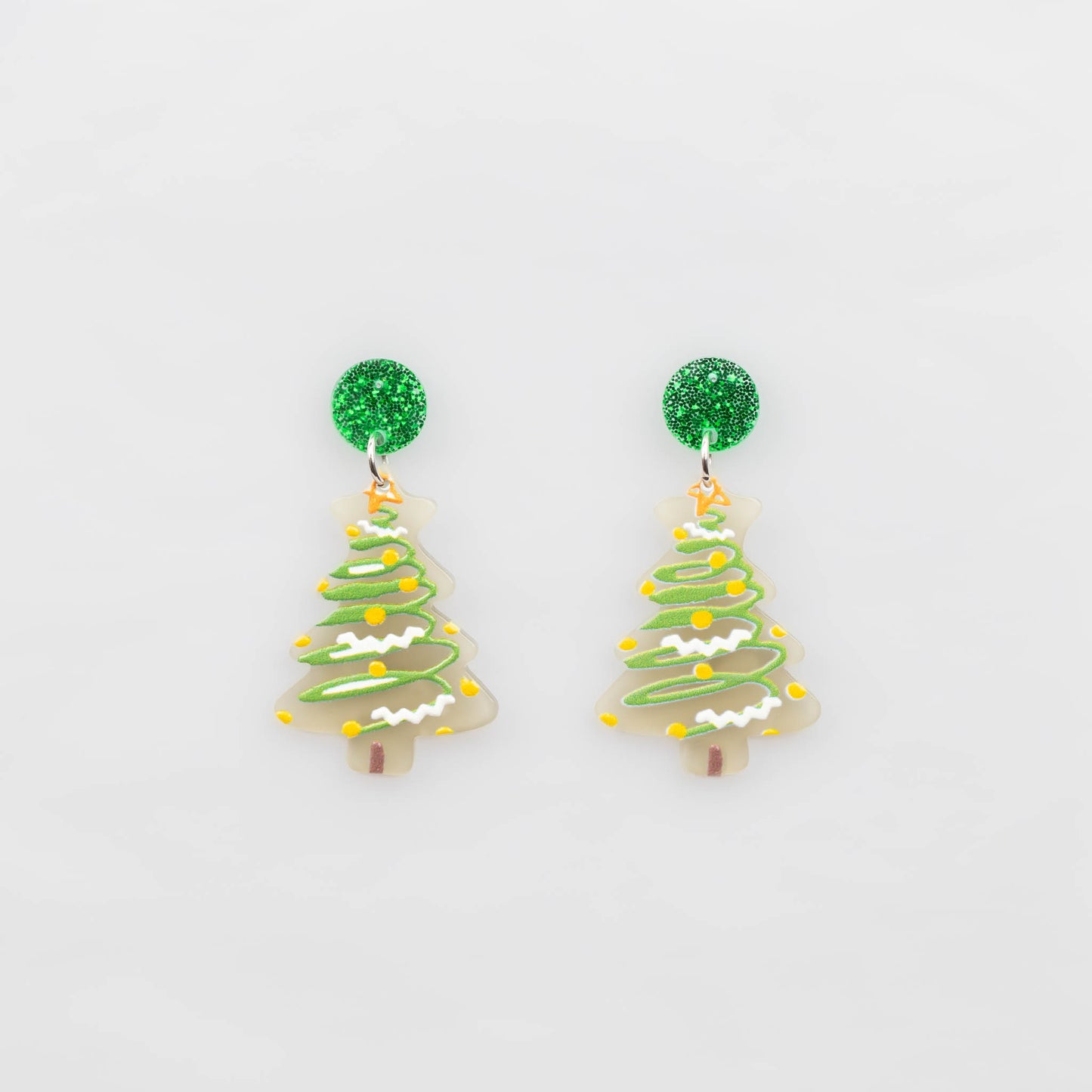 Set cercei cu motive de Crăciun, winter vibes, 3 perechi