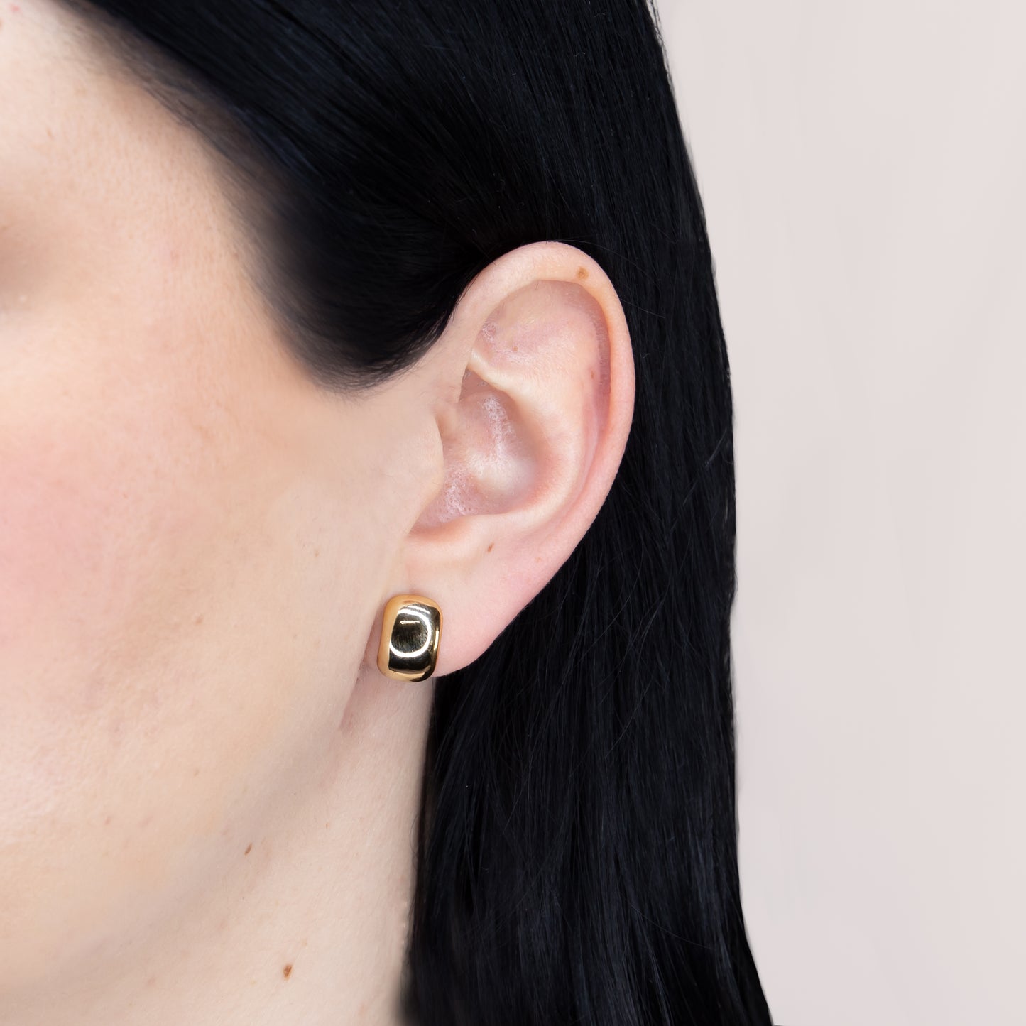 Set colier și cercei auriu - Golden Glamour